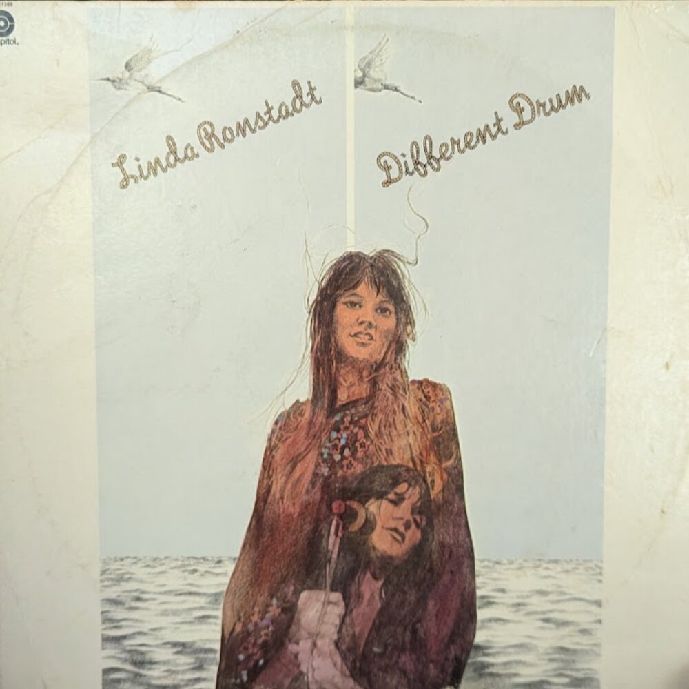 Linda Ronstadt Different Drum 1974 Capitol Records ST-11269 VTG album Vinyl LP